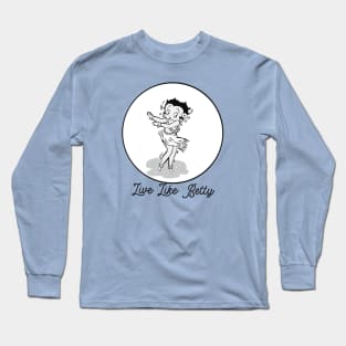 Betty Boop Vintage Long Sleeve T-Shirt